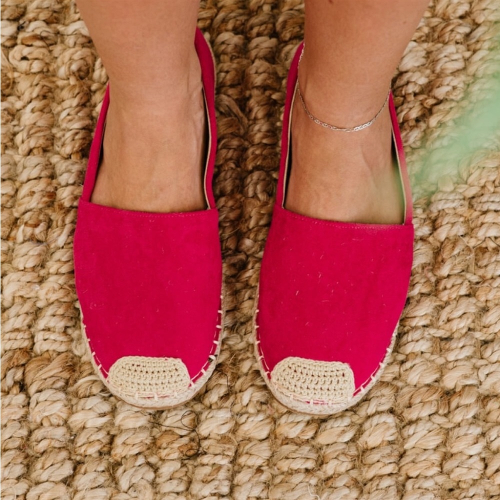 Canvas Espadrilles Flat